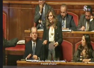 Senato, l’intervento contro la violenza sulle donne