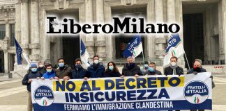 BASTA IMMIGRAZIONE SELVAGGIA! FdI in piazza