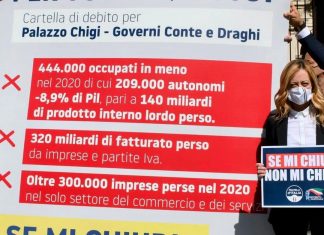 SE MI CHIUDI NON MI CHIEDI: Flashmob di Fratelli d’Italia a Milano